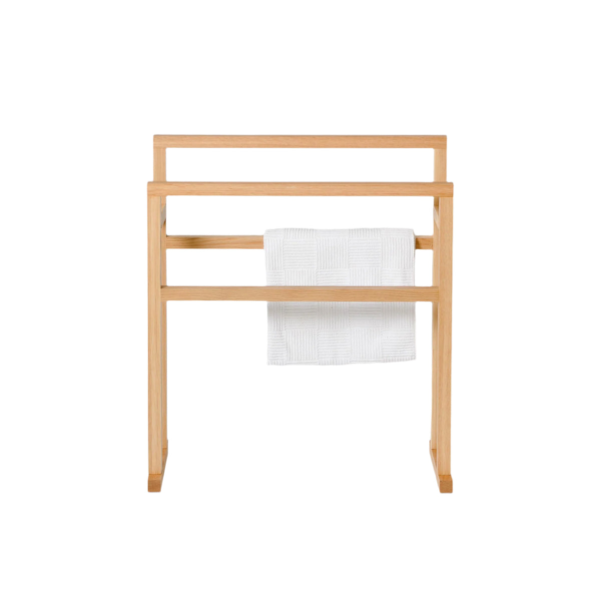 towel rail grande - oak