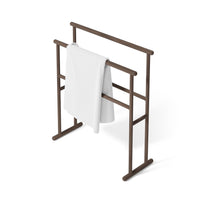 towel rail yoku -  walnut
