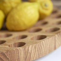 fruit bowl geo - oak
