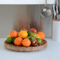 fruit bowl geo - oak