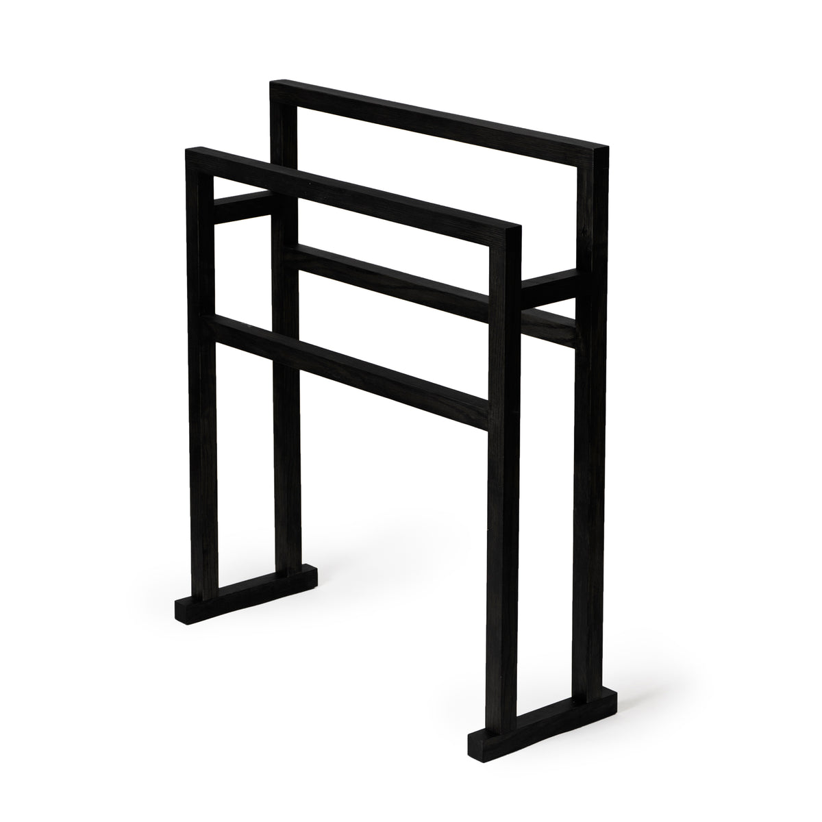 towel rail grande - dark oak