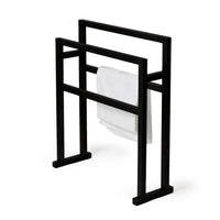 towel rail grande - dark oak