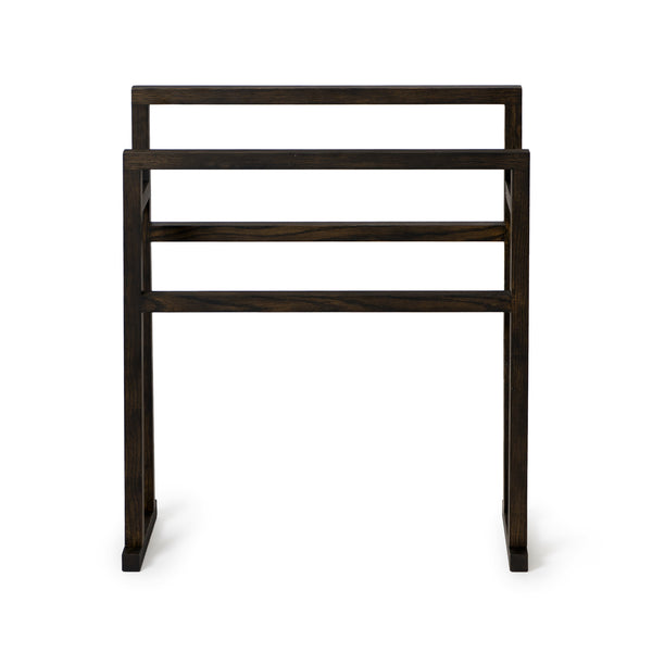 towel rail grande - dark oak