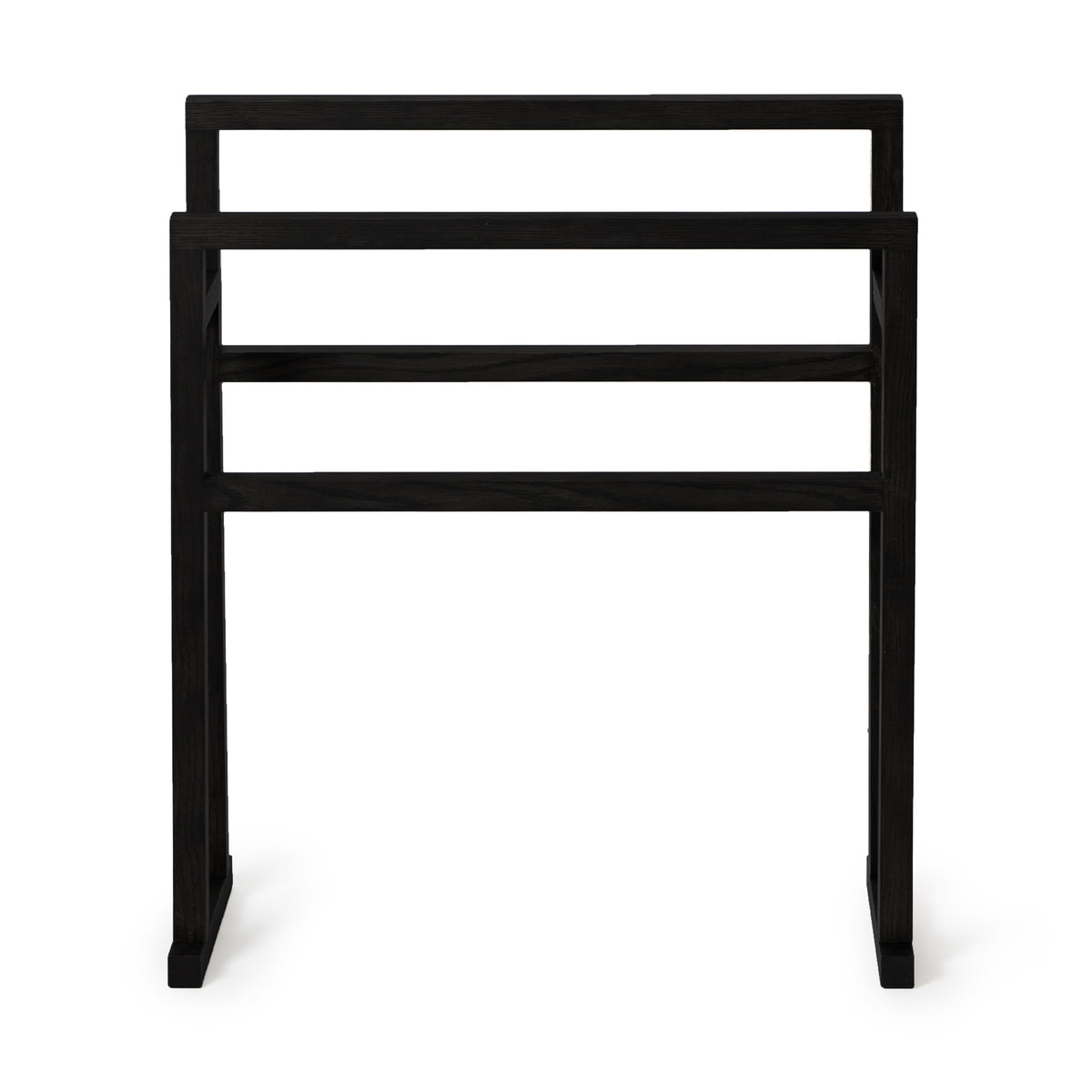 towel rail grande - dark oak