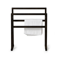 towel rail grande - dark oak