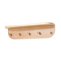hallway organiser nook - oak