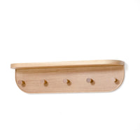 hallway organiser nook - oak
