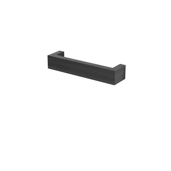hand towel rail slimline - dark oak