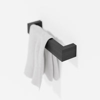Hand towel rail 'Slimline' dark oak