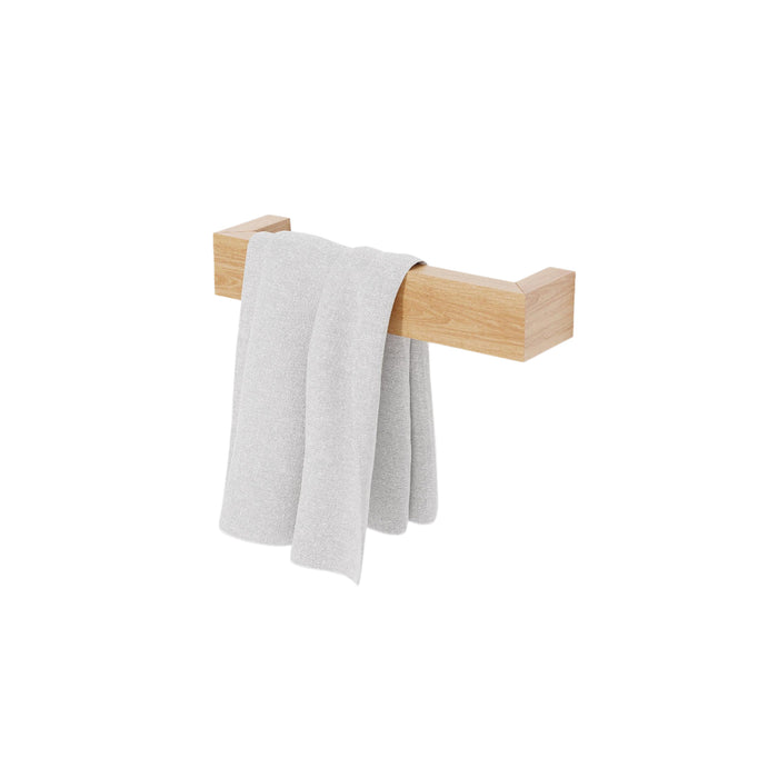 hand towel rail slimline - oak