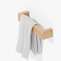 Hand towel rail 'Slimline' oak