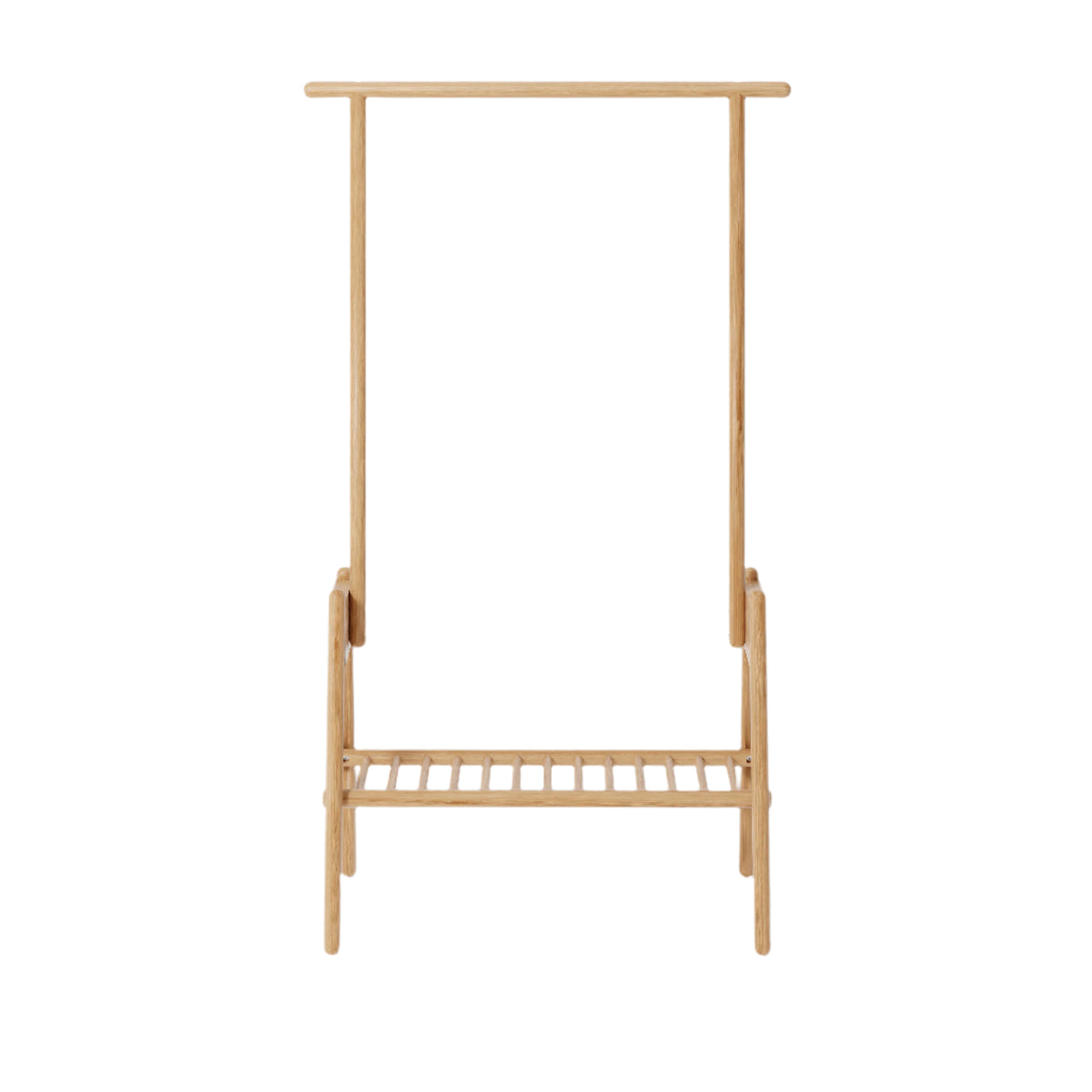 clothes rail hang up - oak
