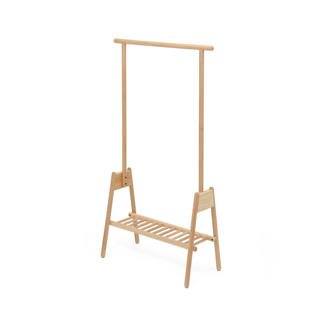 clothes rail hang up - oak