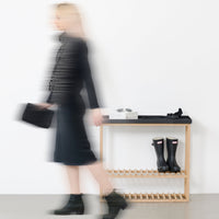 console table hello - black