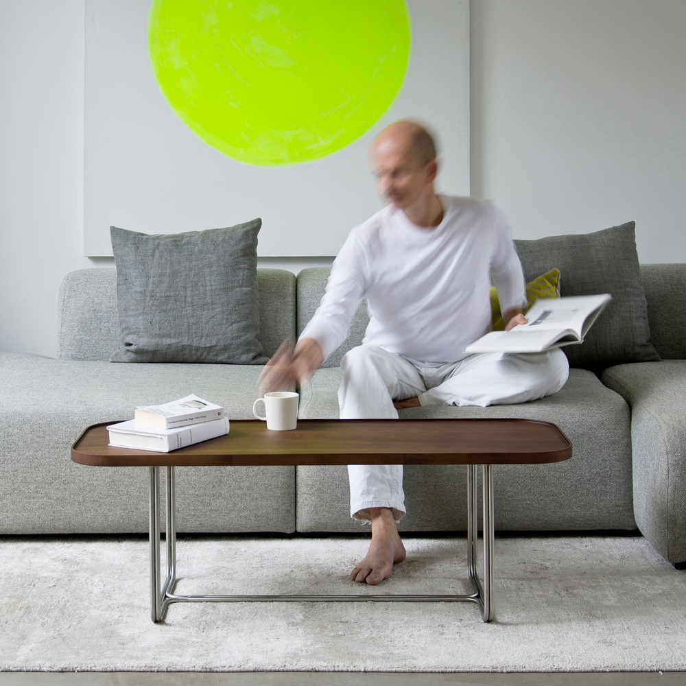 Coffee table DT114 walnut wood