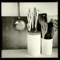 knife & spoon - white