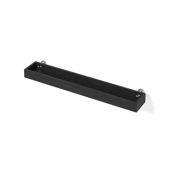 Tray shelf 'Yoku' dark oak
