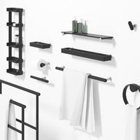 Tray shelf 'Yoku' dark oak