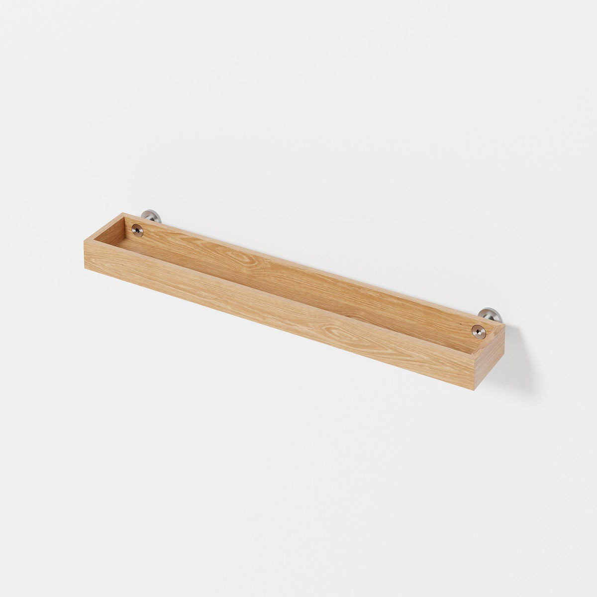 Tray shelf 'Yoku' oak