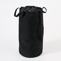 laundry basket cage - dark oak / black