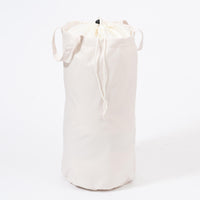 laundry basket cage - dark oak / white