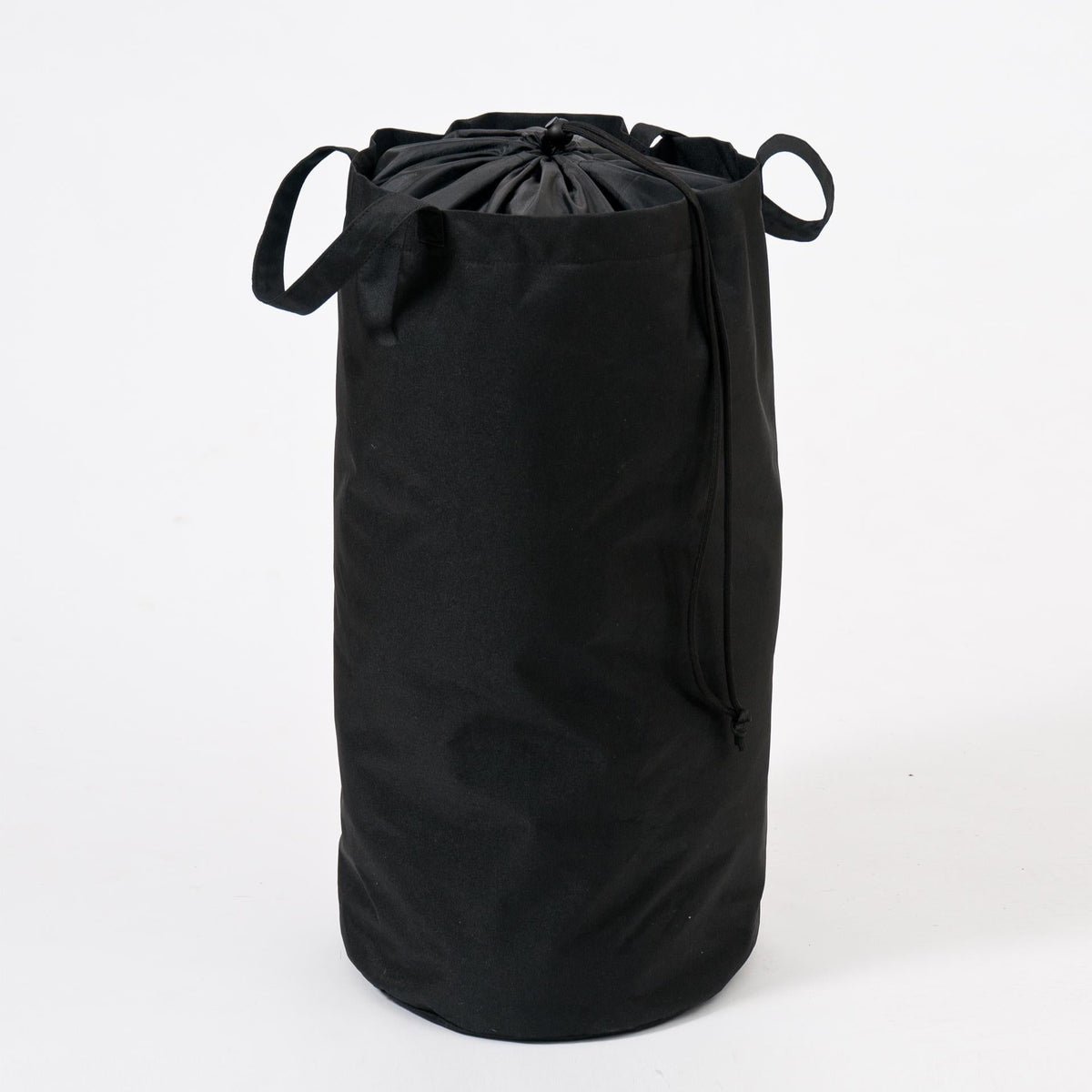 laundry basket cage  - oak / black