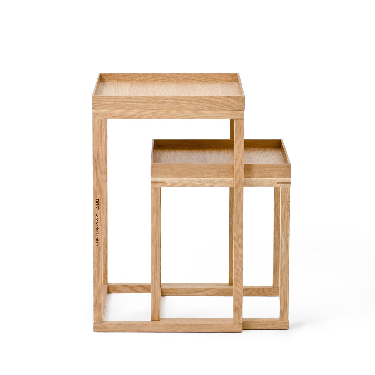 Side tables 'Nest' oak 
