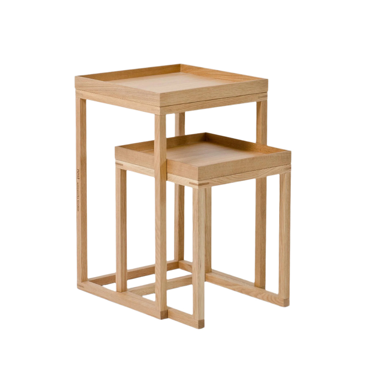 Side tables 'Nest' oak 