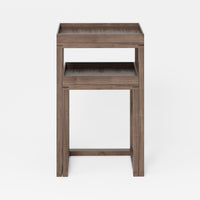 Side tables 'Nest' walnut