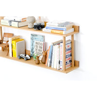 wall shelf platform 2 - oak