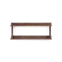wall shelf platform 2 - walnut