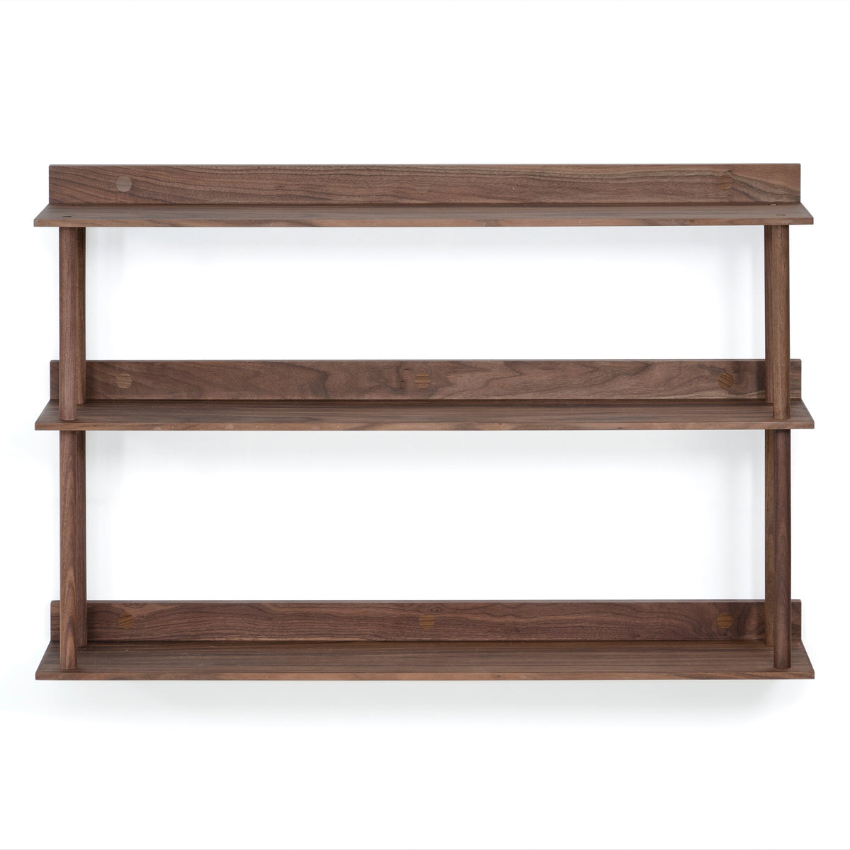 wall shelf platform 3 - walnut