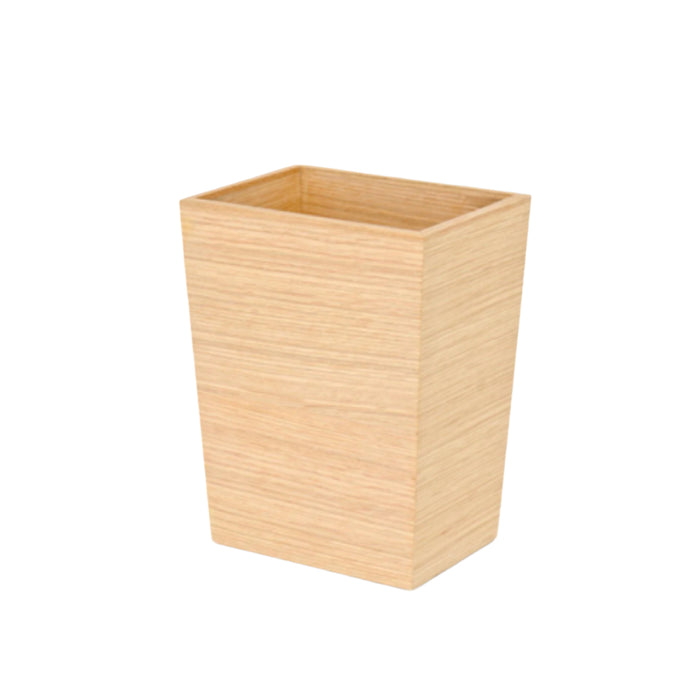 Bin rectangular oak