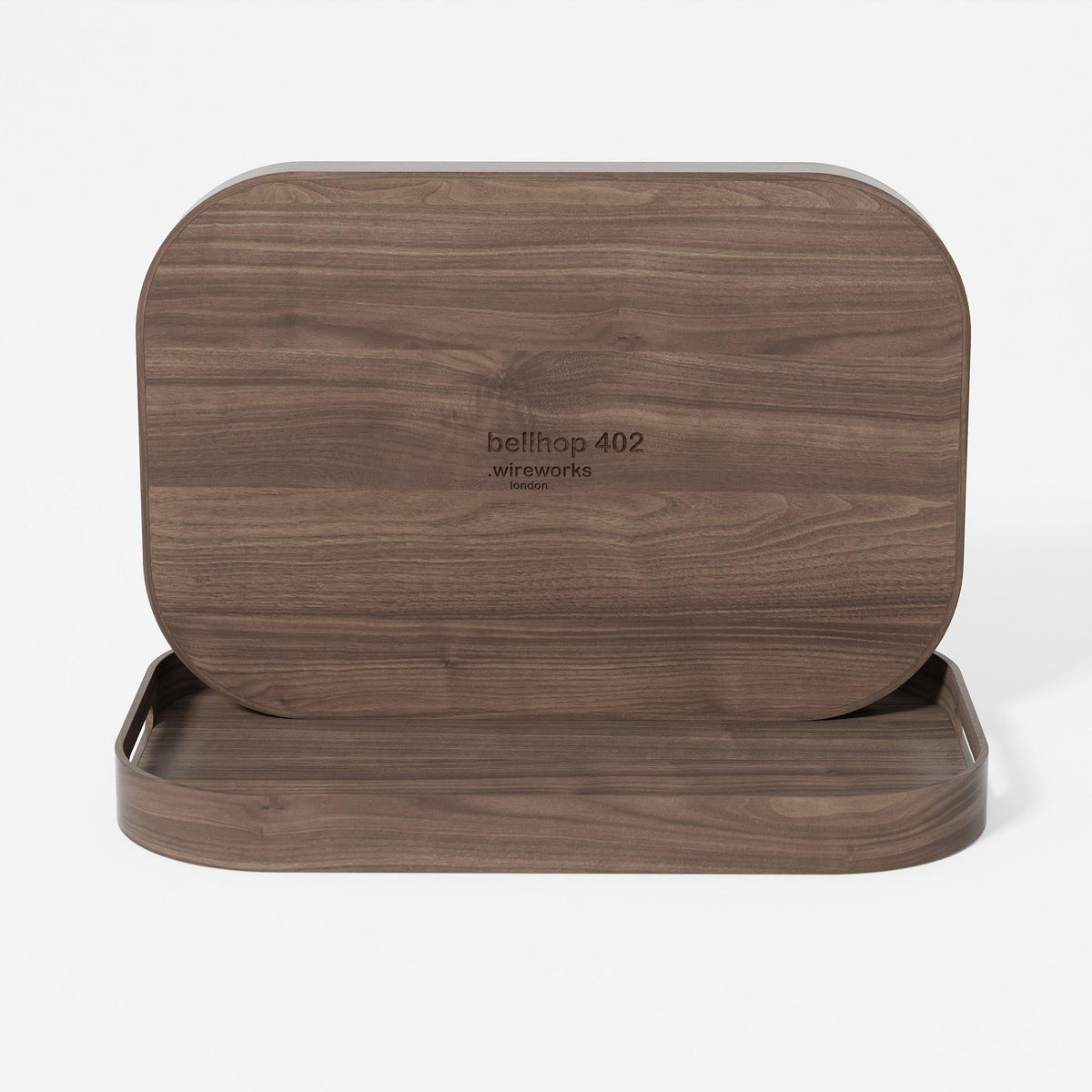 bellhop tray 402 - walnut
