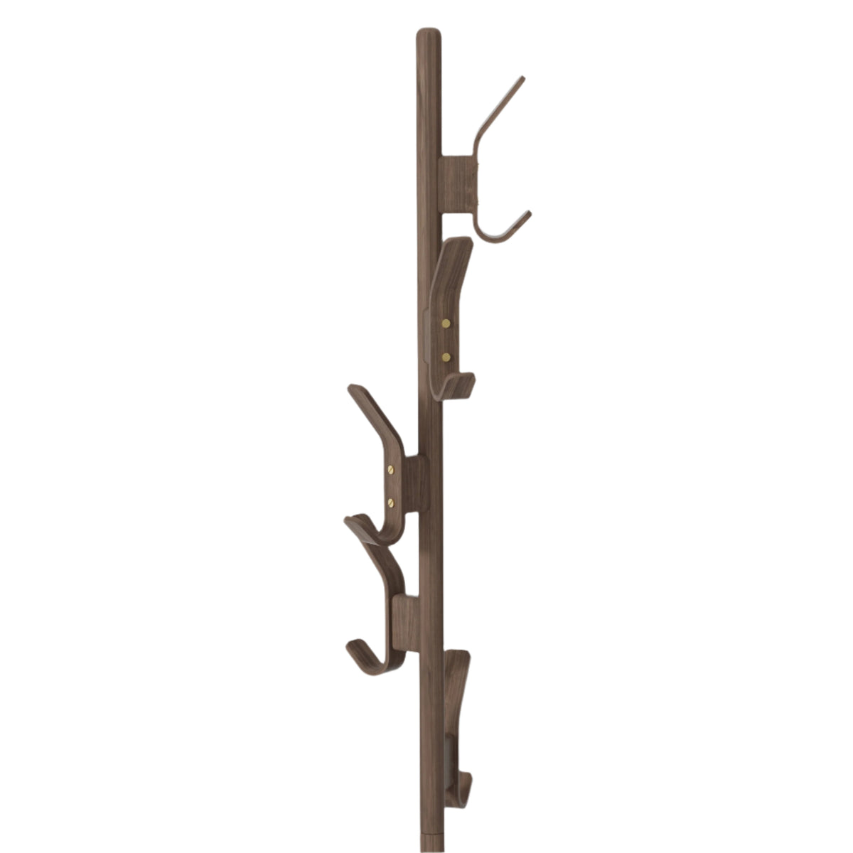Coat stand 'Right hook' walnut