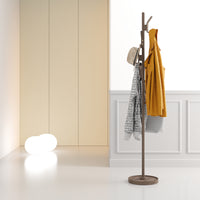 Coat stand 'Right hook' walnut