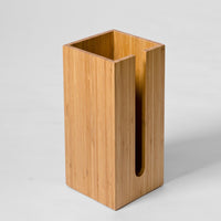 Toilet roll storage box bamboo