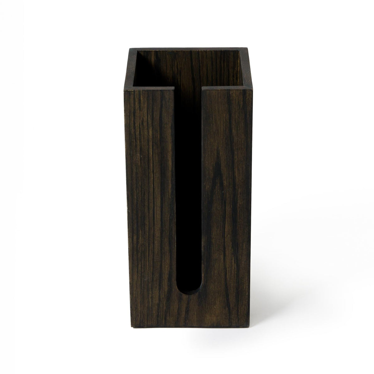 Toilet roll storage box dark oak