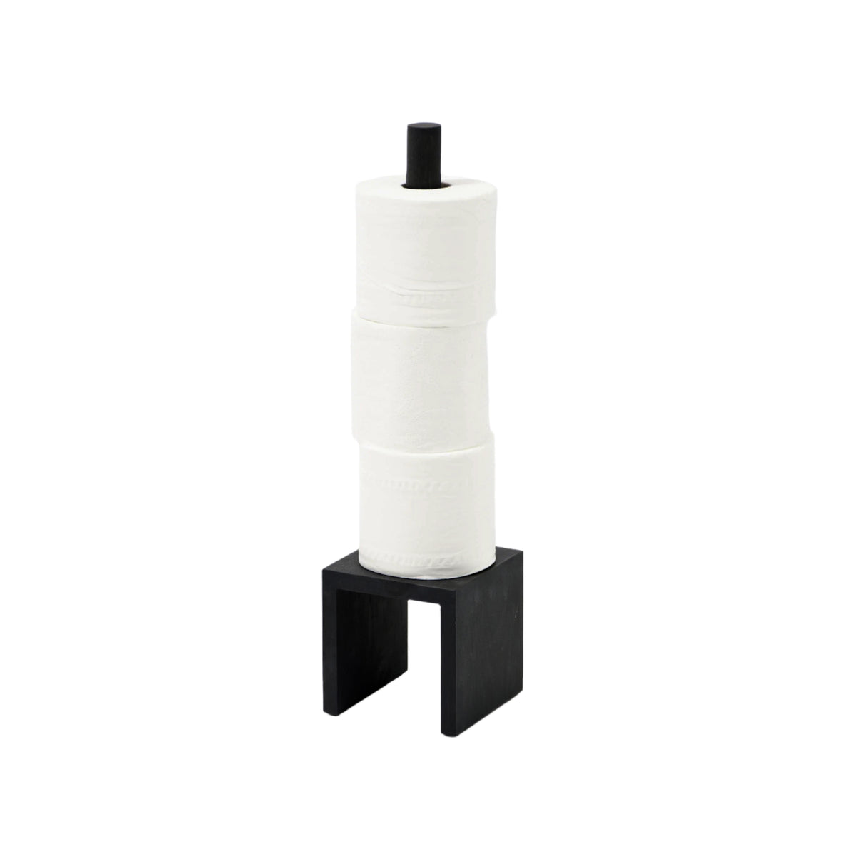 Toilet roll storage 'Cosmos' dark oak