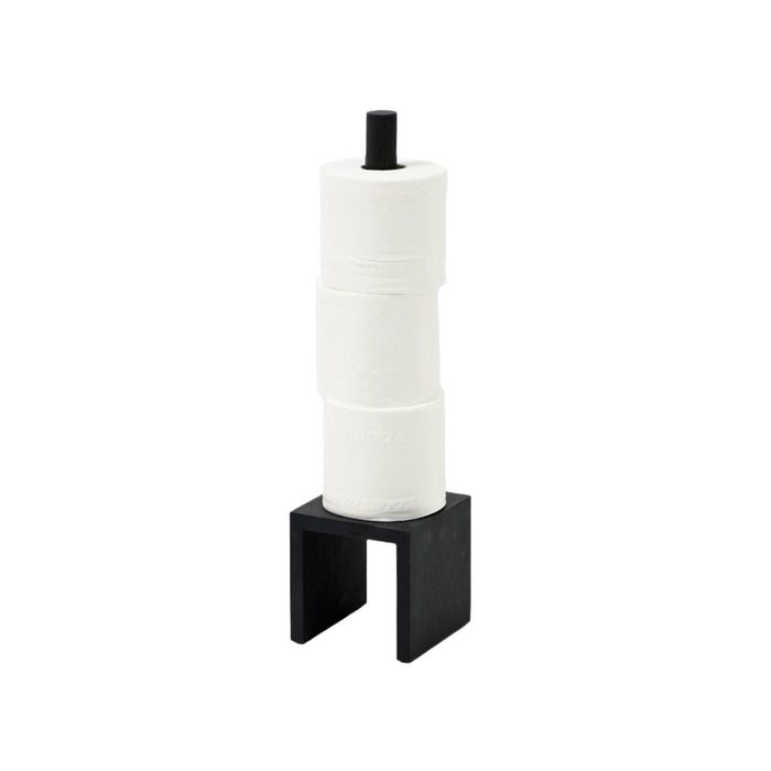 Toilet roll storage 'Cosmos' dark oak