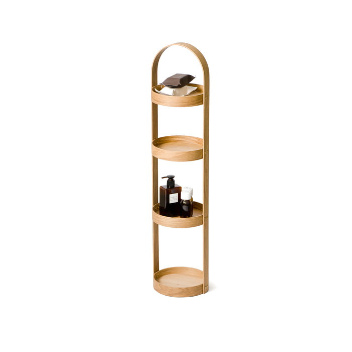 mezza caddy 4 tray - oak