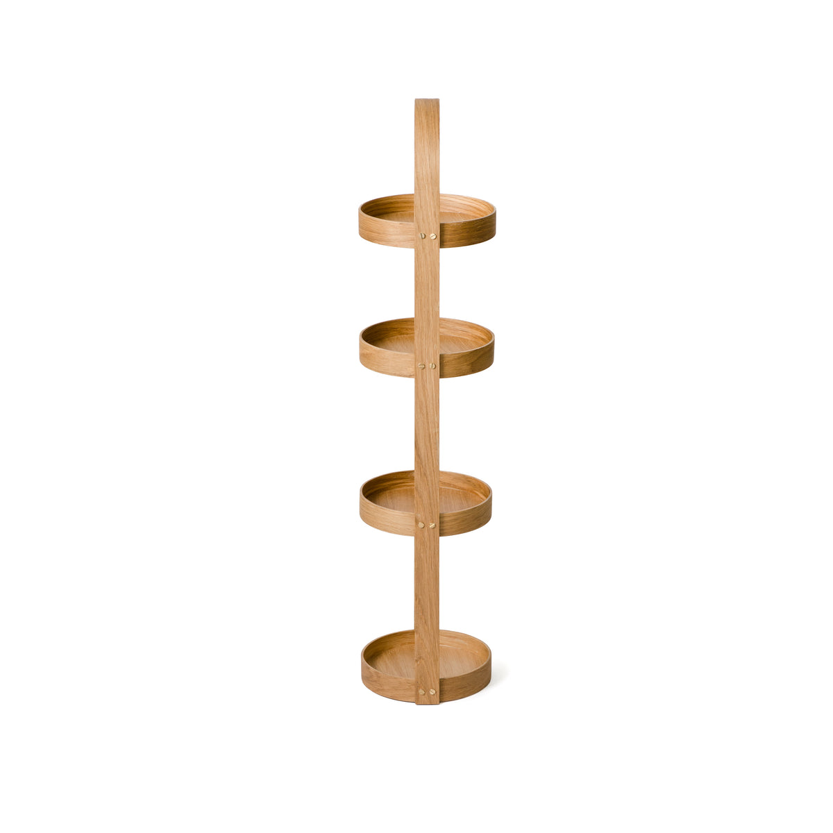 mezza caddy 4 tray - oak