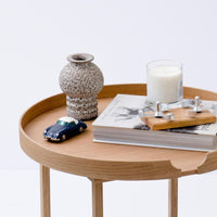 side table damien - oak