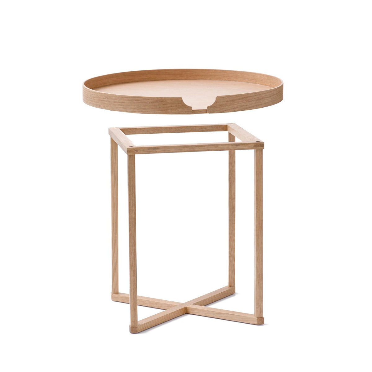side table damien - oak