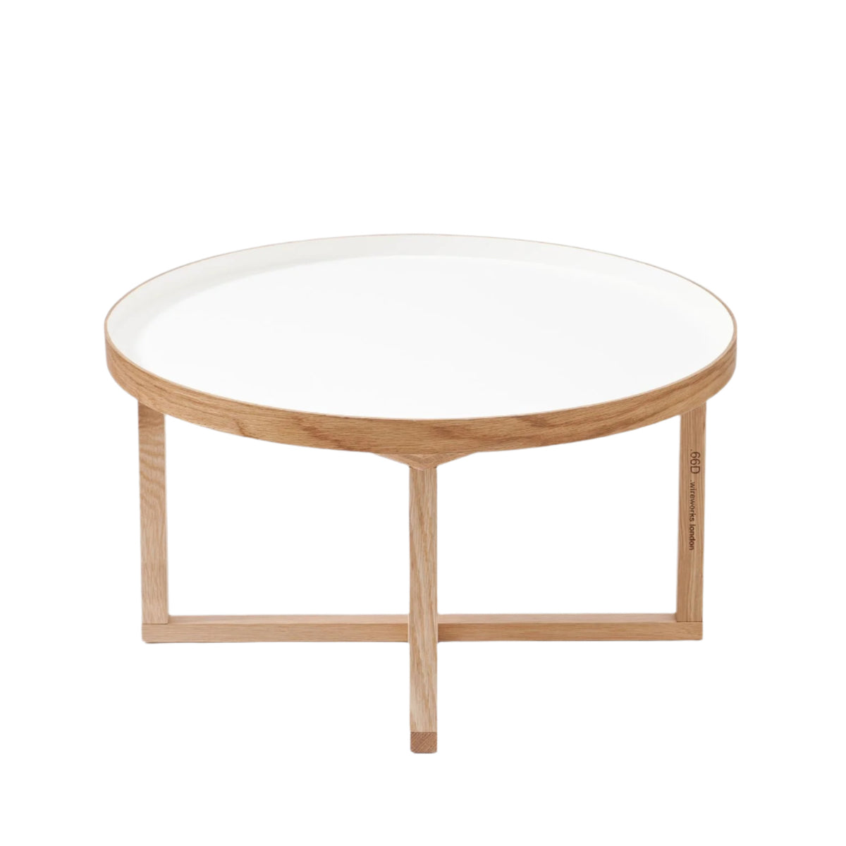 round table 66D - white