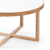 round table 66D - white