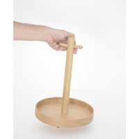 condiment tray - oak