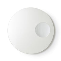 wall mirror neutrino - white