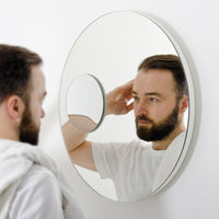 wall mirror neutrino - white