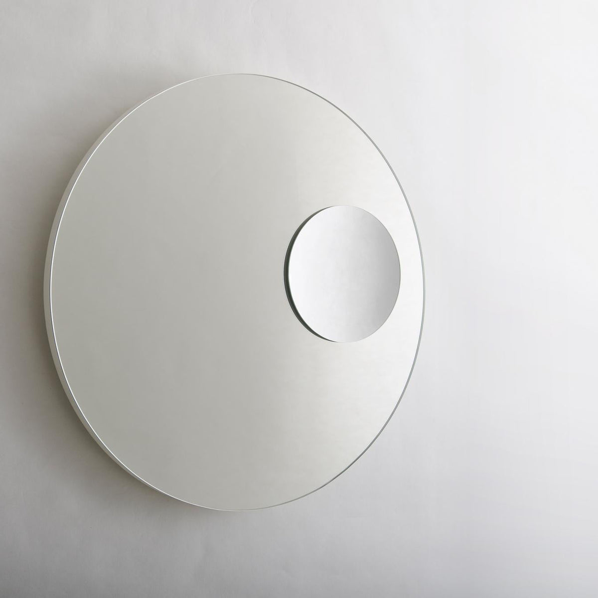 wall mirror neutrino - white
